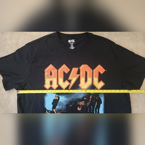 AC/DC Let There Be Rock Black 2XL Official Licensed Band T-Shirt Men's 2XB - Picture 7 of 7